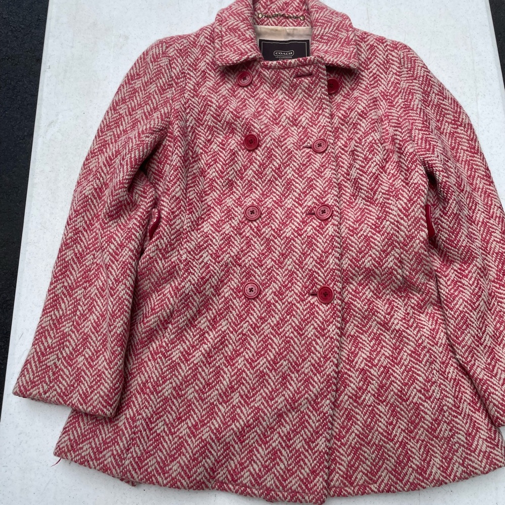 Vintage Coach pea coat